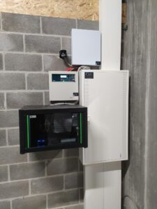 Installation électrique propre et bien structurée
